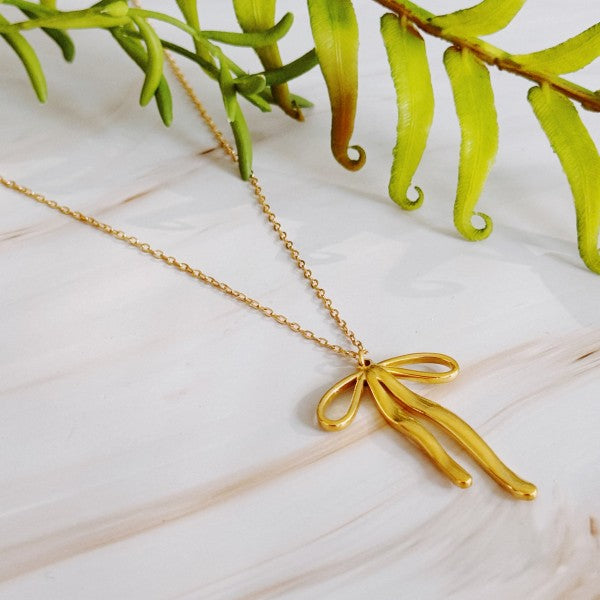Stylist Bow Pendant Necklace Shop Style & More | Fresh Looks, Everyday Deals & Free Shipping