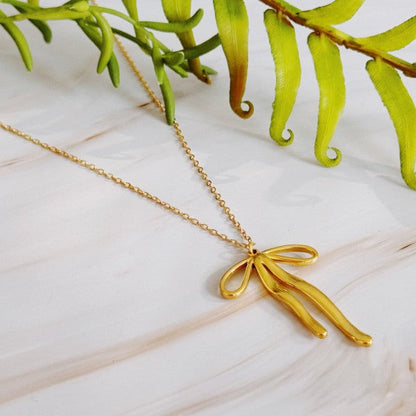 Stylist Bow Pendant Necklace Shop Style & More | Fresh Looks, Everyday Deals & Free Shipping