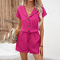 Women’s Summer matching lounge set with Shorts FitiqueFit