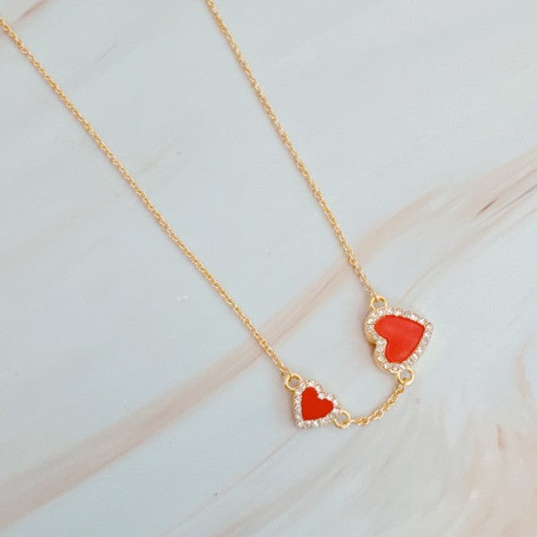 Double Hearts Many Loves Necklace Shop Style & More | Fresh Looks, Everyday Deals & Free Shipping