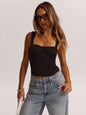 Women’s Polka Dot Underwire Camisole – Party & Date Night Top FitiqueFit