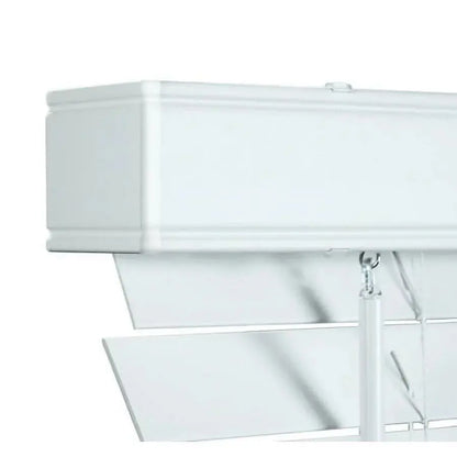 Stylish 2-Inch Cordless Faux Wood Blinds in Elegant White - Perfect for Any Room
