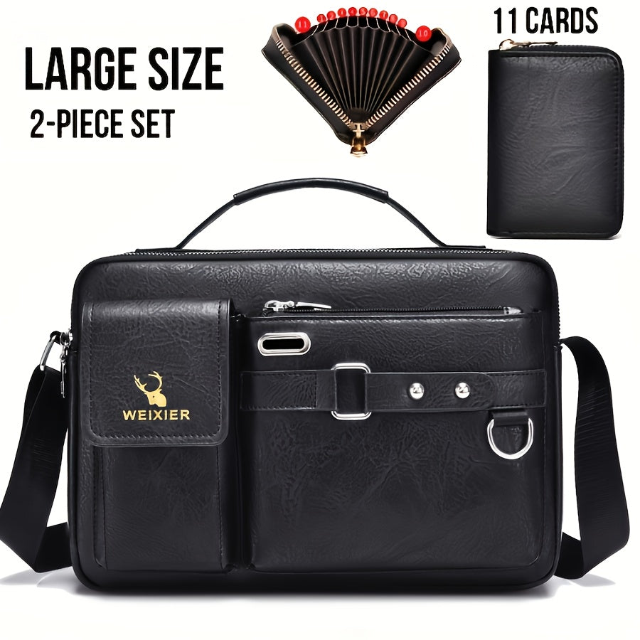 Men's Single-Shoulder Bag, Crossbody Bag, Business Messenger Bag, Shoulder Bag, Handbag, Casual Bag for Men NovaCart