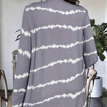 Women’s Printed Open Jacket FitiqueFit
