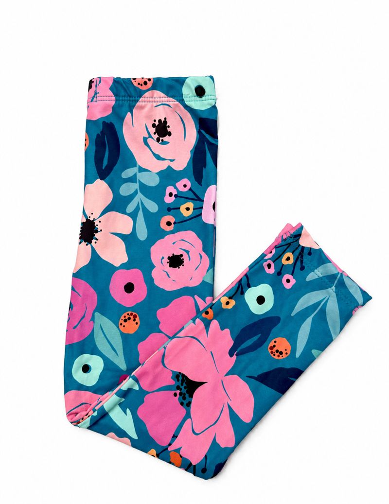 Twirling in Teal Leggings Mila & Rose ®