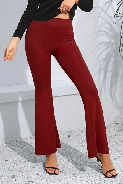 High Waist Long Flare Pants New Era Fashion LLc