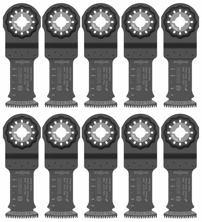 BOSCH OSL114JF-10 1-1/4 In. Starlock® Oscillating Multi Tool Bi-Metal Xtra-clean Plunge Cut Blade 10 Pk. VM Hardware