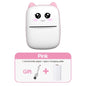 Compact and Colorful Mini Thermal Printer: Bluetooth Wireless Portable Pocket Label Maker for Stickers