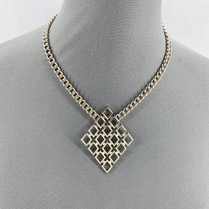 Gold or Silver Finish Diamond Shape Laser cut Pend Shop Style & More | Fresh Looks, Everyday Deals & Free Shipping