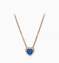 925 Silver Color Diamond Necklace