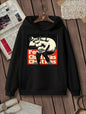 Christmas Santa Claus Hoodie – Kawaii Graffiti Snow Print Sweatshirt FitiqueFit