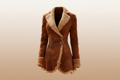 Women’s Thick Fleece Fur Lined Winter Coat FitiqueFit