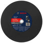 BOSCH CWPS1M1420 14 In. 5/32 In. 20 mm Arbor Type 1A (ISO 41) 24 Grit Metal Cutting Bonded Abrasive Wheel VM Hardware