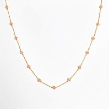 Petite Colored Clover Necklace Shop Style & More | Fresh Looks, Everyday Deals & Free Shipping