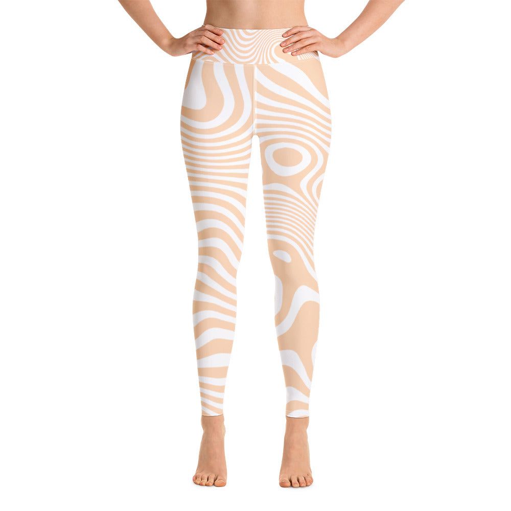 Women's Tropical Sandbar Yoga Leggings New Era Fashion LLc