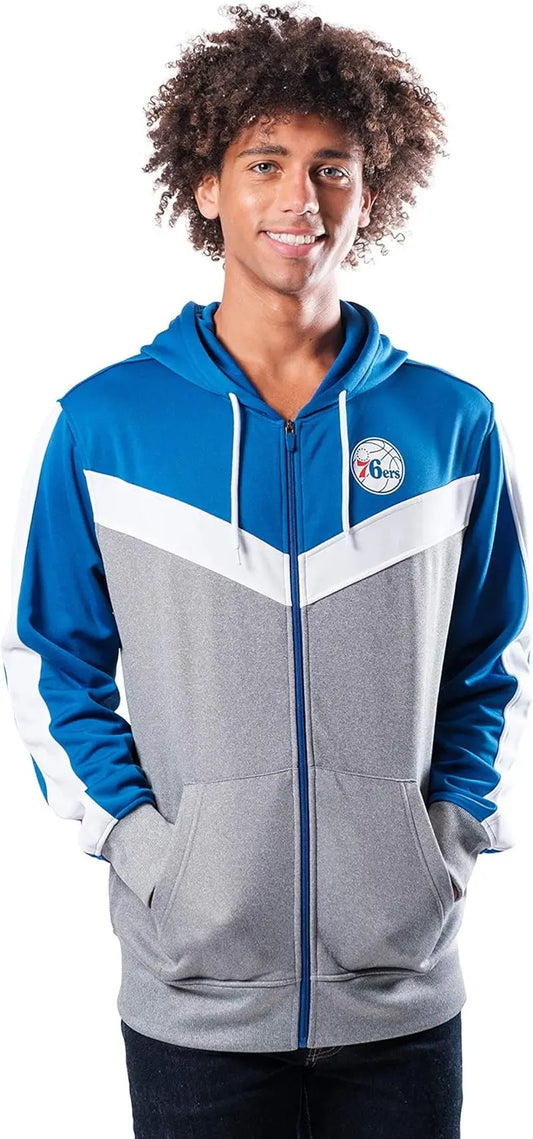 Elevate Your Game with the Men's NBA Official Full Zip Hoodie Sweatshirt - Stylish Comfort for Every Fan