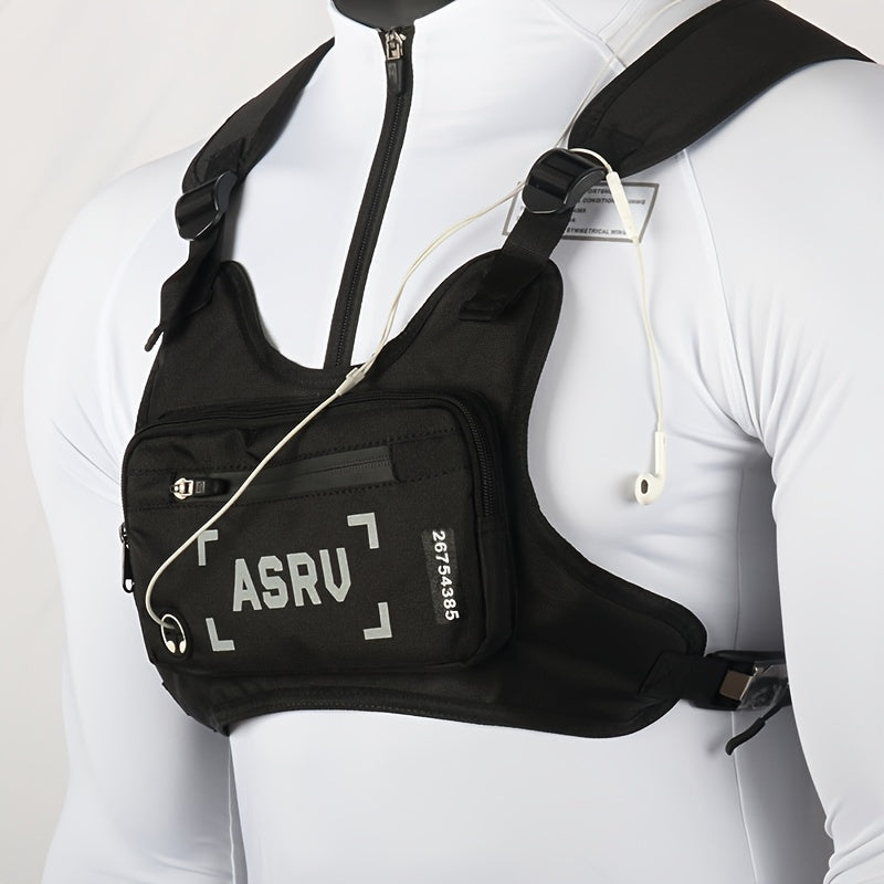 [Tactical Backpack] Durable ASRUV Tactical Backpack | Multi-Functional Outdoor Hiking and Training Waist Bag with Utility Pockets, Zipper Closure, and Woven Design for Sports and Casual Use NovaCart