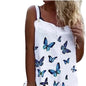 Women’s Butterfly Print Overalls FitiqueFit