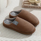 Couple's Warm Slippers for Women, Household Use for Spring, Autumn, and Winter, Non-Slip Thick Sole Indoor Postpartum Plush Slippers for Winter, for Men, Women Shoes NovaCart
