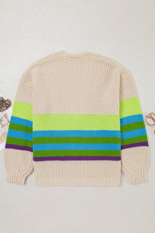 Plus Size Colorblock Crochet Open Front Cardigan Shop Style & More | Fresh Looks, Everyday Deals & Free Shipping