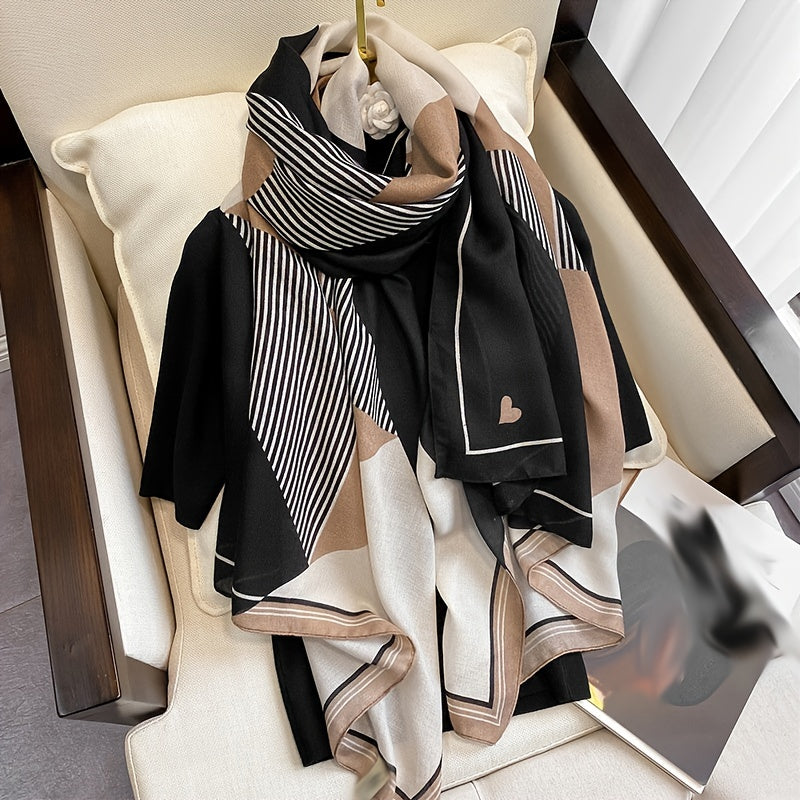 Imitation Scarf For Women Winter Warm Scarf Shawl Neckerchief Lightweight Shawl Wrap NovaCart