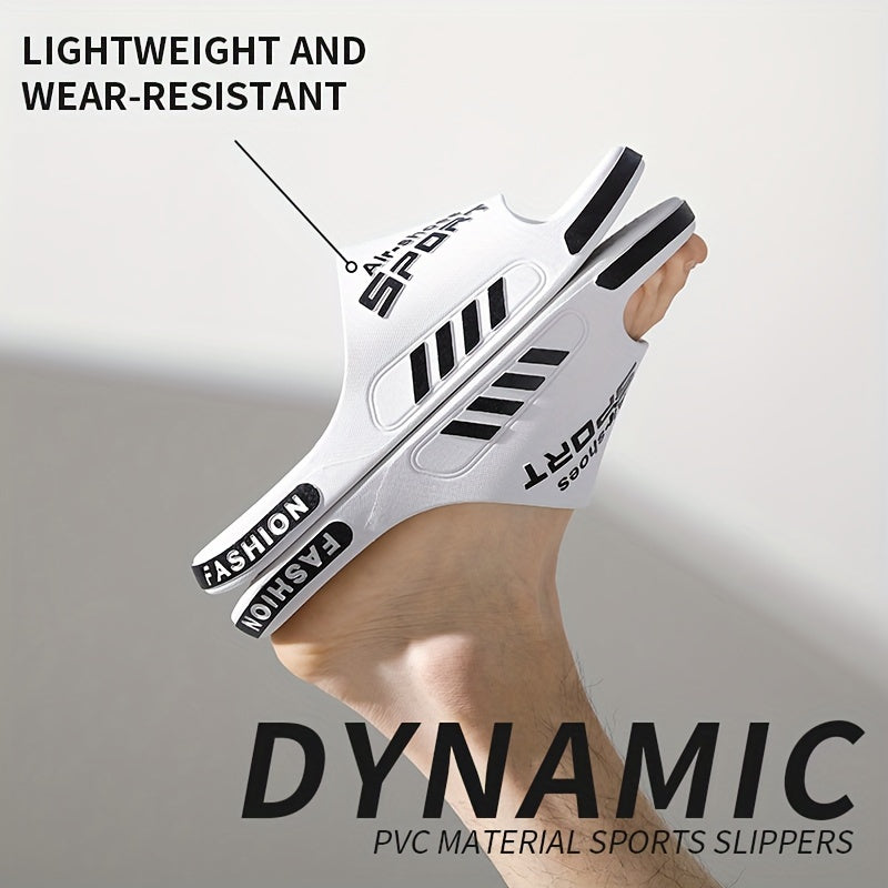 Affordable Summer Casual Slides for Men, Suitable for Outdoor Use And Home Bathrooms, Made of Non-Slip PVC NovaCart