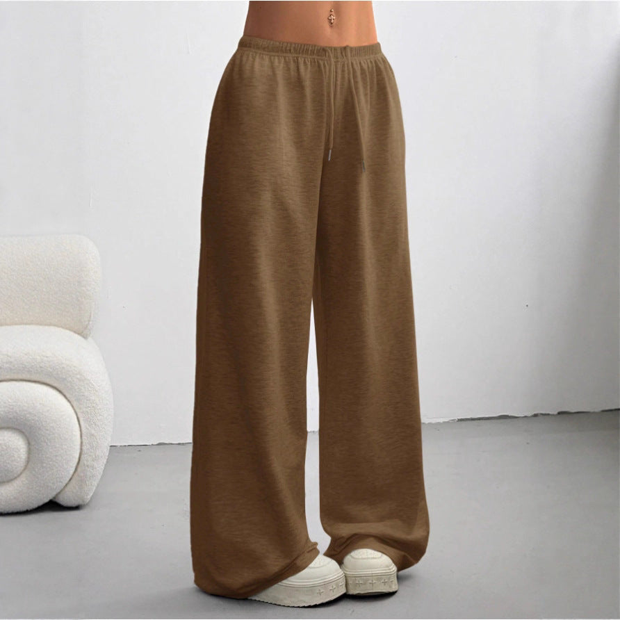 Minimalist Straight-Leg Drawstring Sweatpants – 6 Colors, S–2XL FitiqueFit