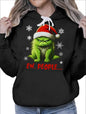 Funny Christmas Cat Hoodie FitiqueFit