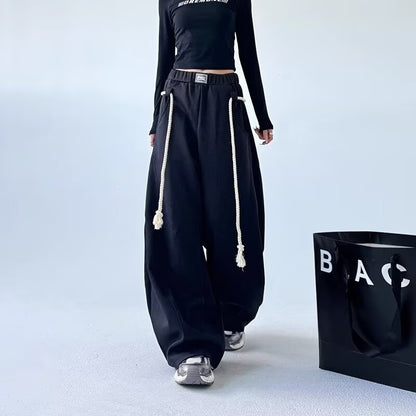 Women’s Retro Loose Fit Sweatpants FitiqueFit