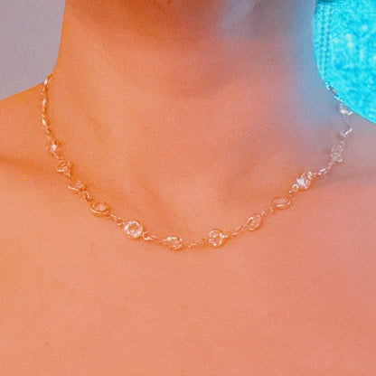 Jeweled Chain Sparkle Necklace Shop Style & More | Fresh Looks, Everyday Deals & Free Shipping
