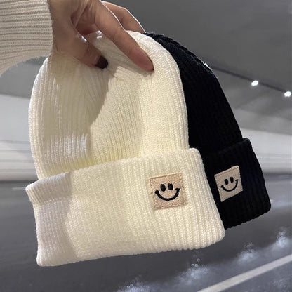 Women’s Winter Solid Color Knitted Hat – Soft Warm Everyday Beanie FitiqueFit
