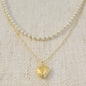 Pearls And Heart Locket Layered Necklace Shop Style & More | Fresh Looks, Everyday Deals & Free Shipping