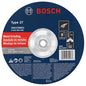 BOSCH GW27M901 9 In. 1/4 In. 5/8-11 In. Arbor Type 27 30 Grit Grinding Abrasive Wheel VM Hardware
