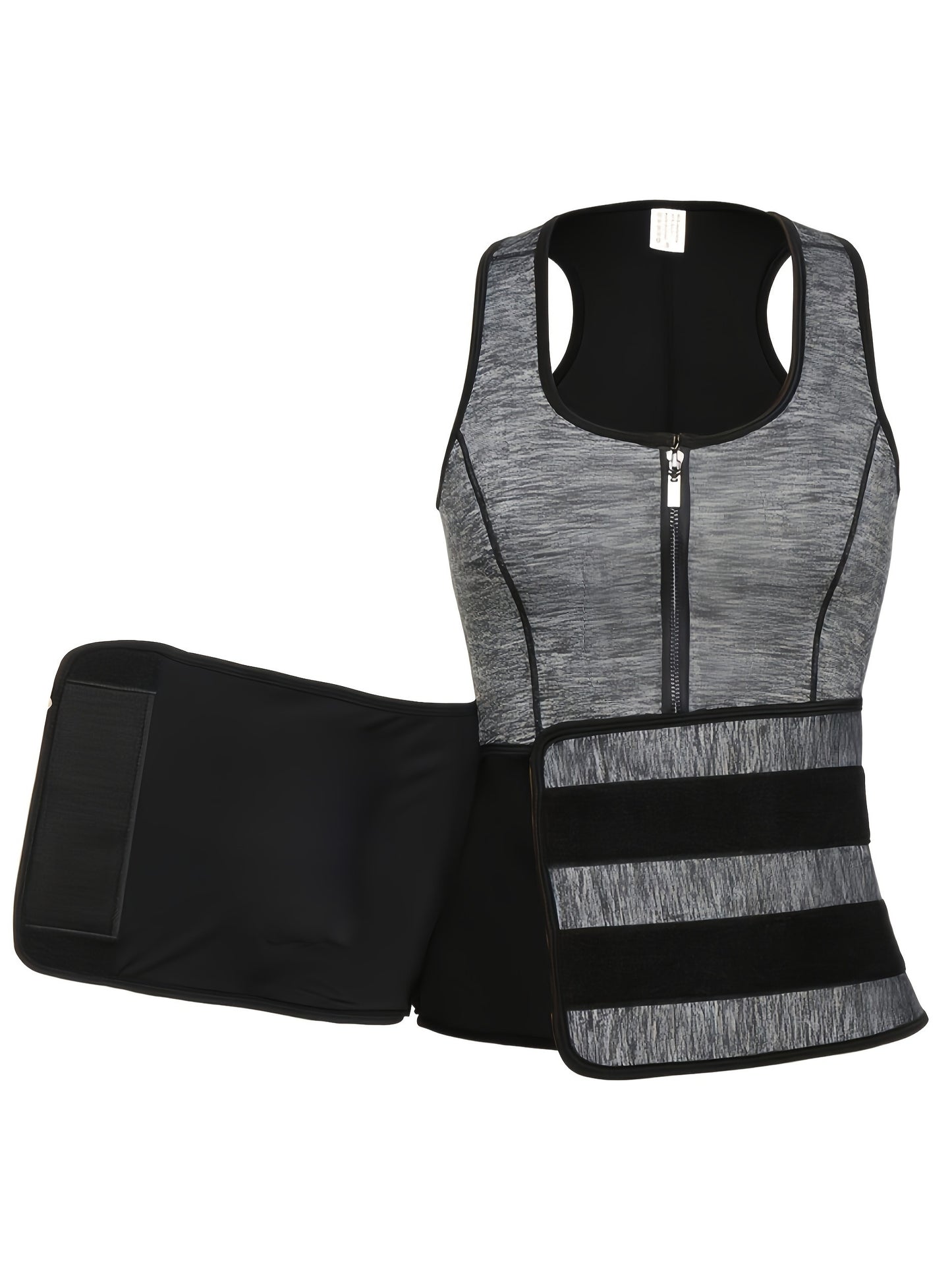 Men's Adjustable Compression Tank Top, Men's Waist Trainers NovaCart