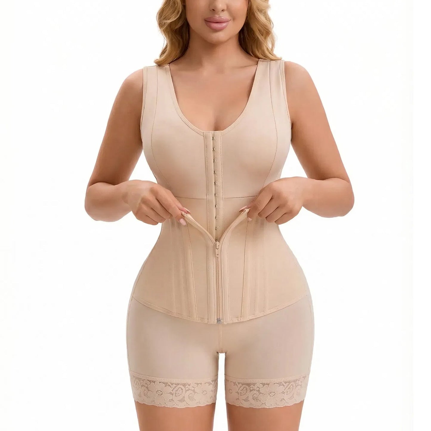 Fajas Colombianas Moldeadoras Overbust Shapewear For Women Tummy Control Full Body Shaper & Butt Lifter Post Surgery Compression Garment See size chart under “more details” The Fashion Celestial