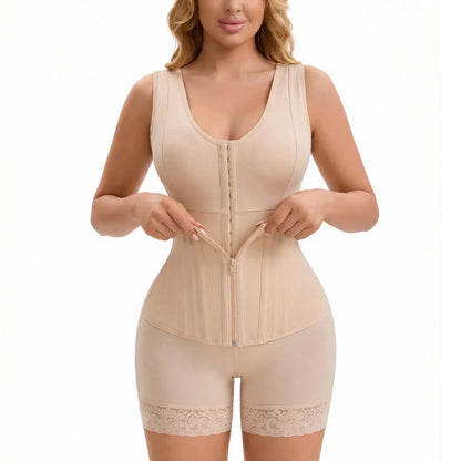 Fajas Colombianas Moldeadoras Overbust Shapewear For Women Tummy Control Full Body Shaper & Butt Lifter Post Surgery Compression Garment See size chart under “more details” The Fashion Celestial