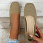 Women’s Knitted Slip-On Shoes | Plus Size Breathable Sneakers FitiqueFit