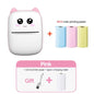 Compact and Colorful Mini Thermal Printer: Bluetooth Wireless Portable Pocket Label Maker for Stickers