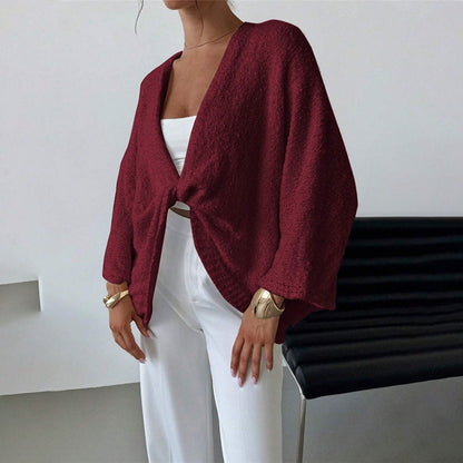 Women’s Criss Cross Knit Sweater FitiqueFit