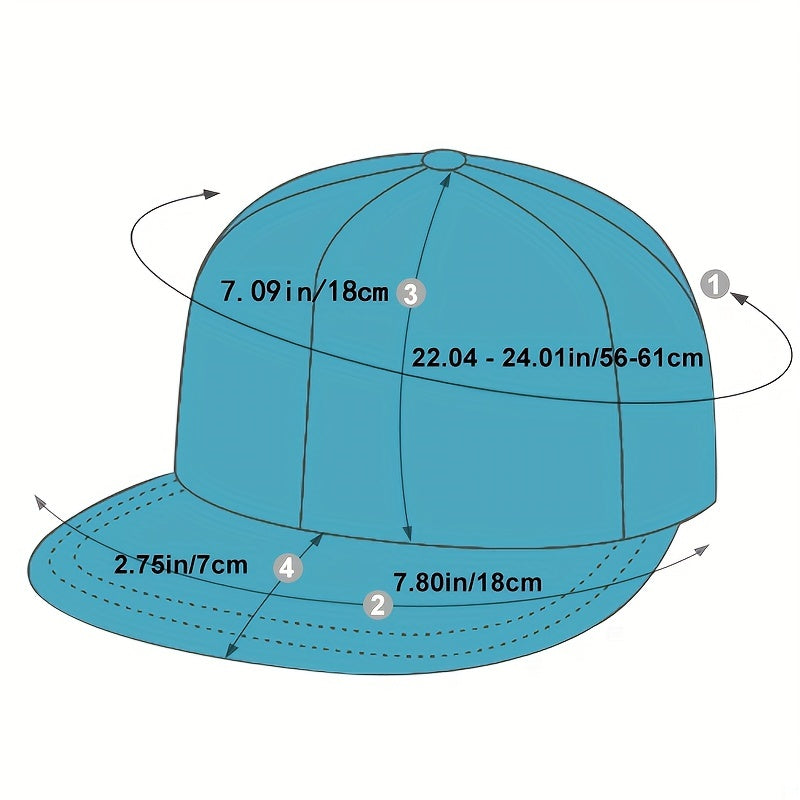 Men's Casual Beard Embroidered Baseball Cap, Ideal Choice For Gifts NovaCart