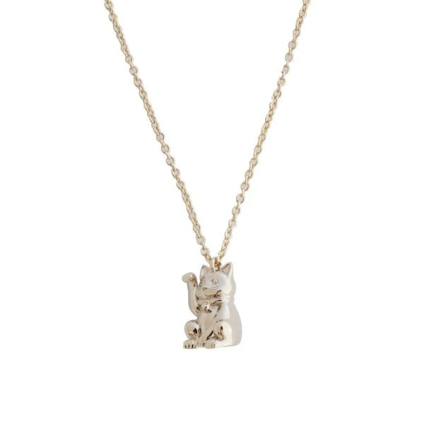 Lucky Cat Charm Necklace Shop Style & More | Fresh Looks, Everyday Deals & Free Shipping