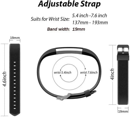 Upgrade Your Fitness Journey with Veryfitpro ID115Plus HR Replacement Bands - Durable, Stylish, and Comfortable in Black