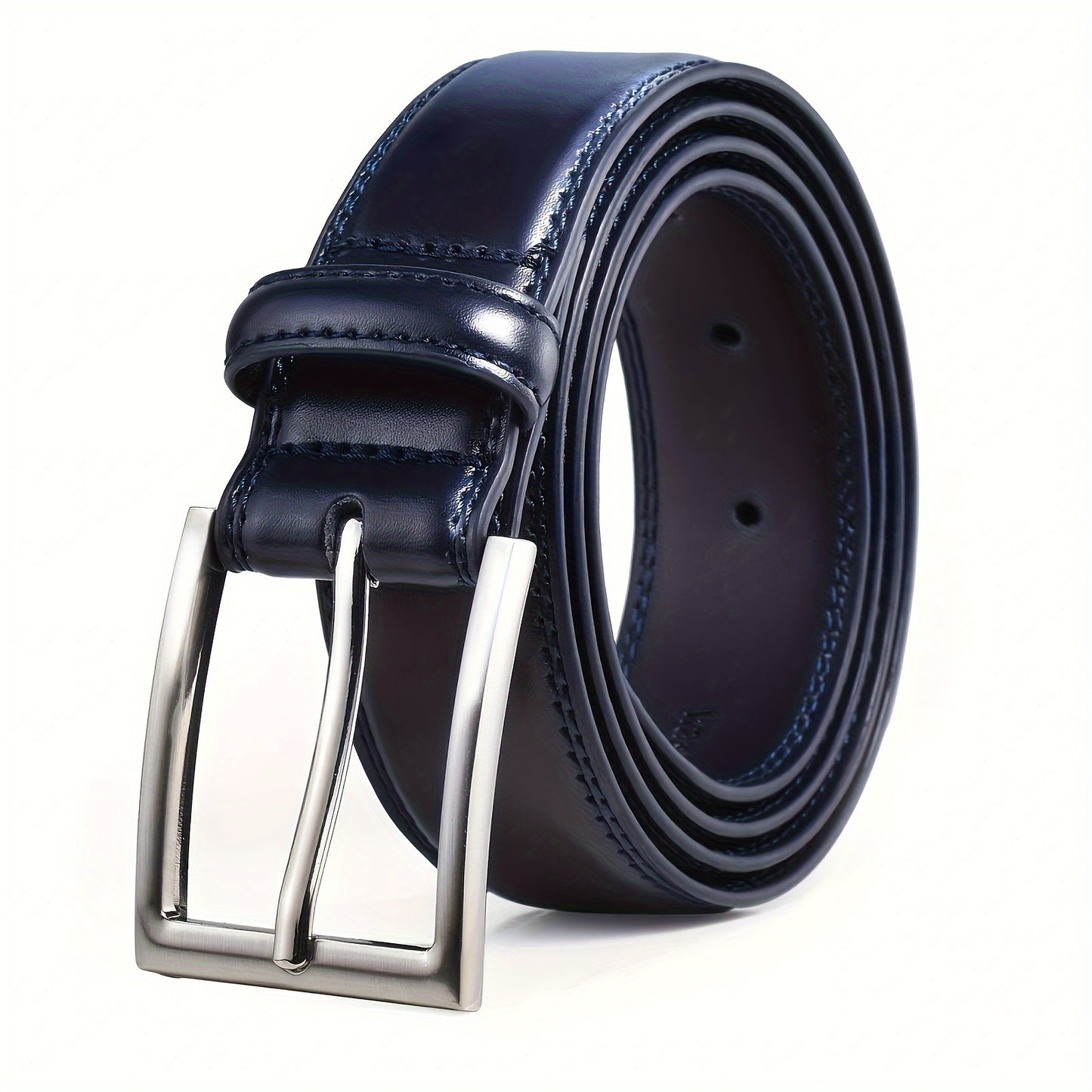 Men's Leather Belt, Fashion & Classic Casual Belt with Single Prong Buckle for Jeans, Pants, Work And Business, Gift for Dad & Husband NovaCart