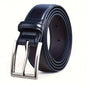 Men's Leather Belt, Fashion & Classic Casual Belt with Single Prong Buckle for Jeans, Pants, Work And Business, Gift for Dad & Husband NovaCart