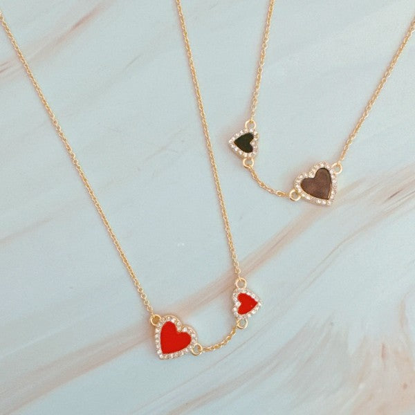 Double Hearts Many Loves Necklace Shop Style & More | Fresh Looks, Everyday Deals & Free Shipping