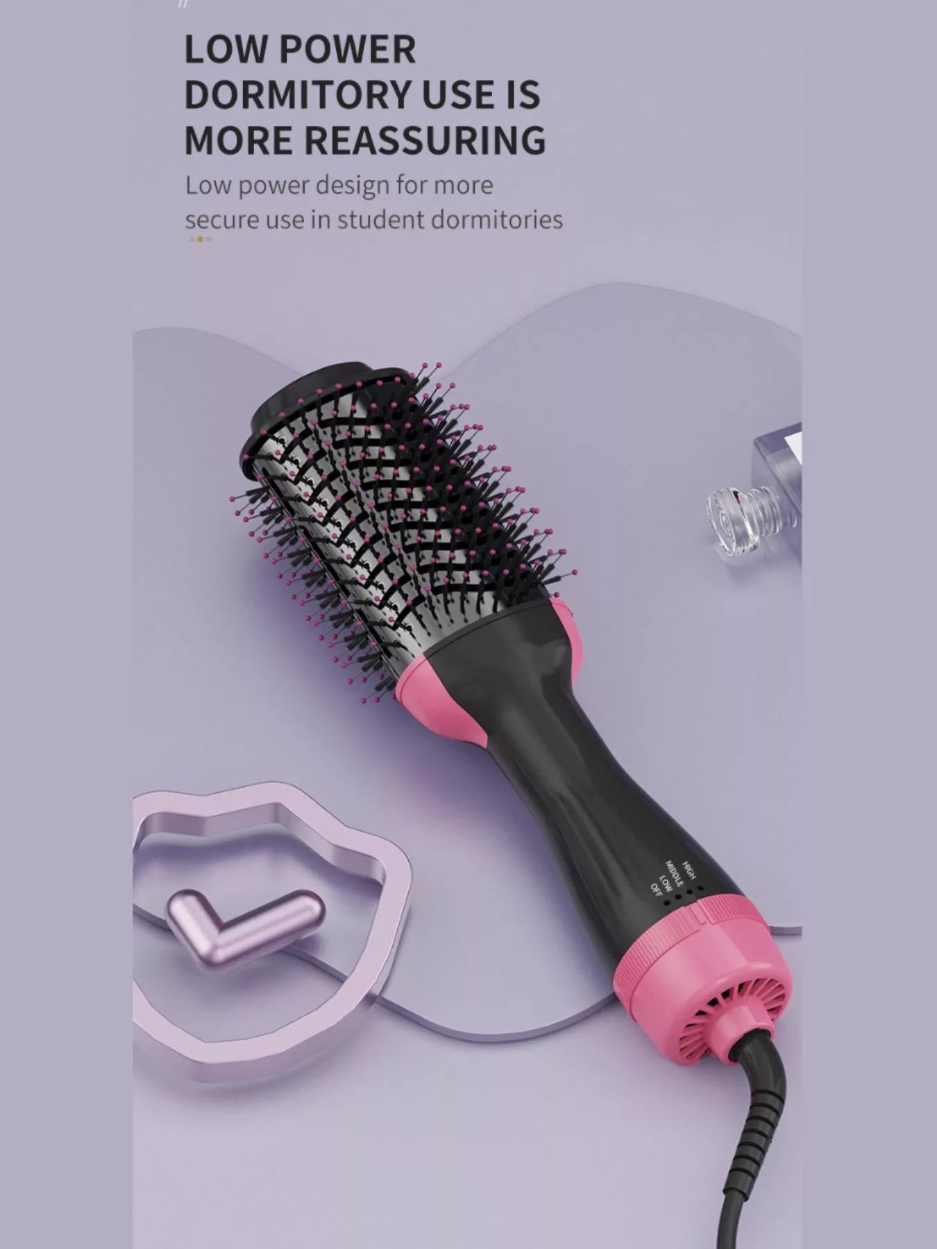 Multifunctional Hot Air Straightening Comb New Era Fashion LLc