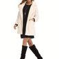 Winter Warm Plush Loose Coat, Casual Long Sleeve Fashion Teddy Outerwear, Women's Clothing NovaCart