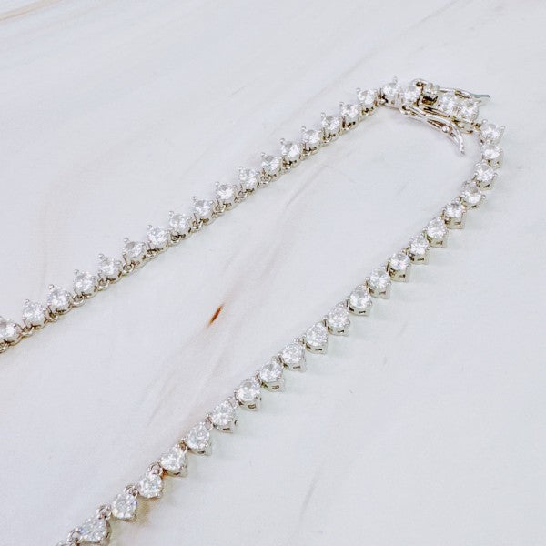 Royal Graduated Tennis Necklace Shop Style & More | Fresh Looks, Everyday Deals & Free Shipping