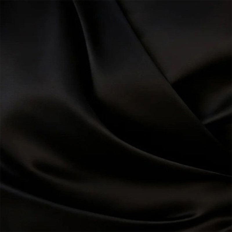 Women's Elegant Cross V-Neck Blouse, Ruffle Detail Button Accent Office Shirt FitiqueFit