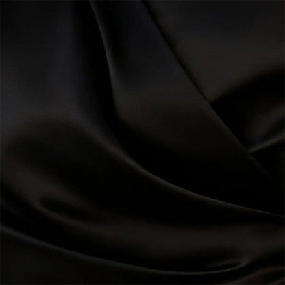 Women's Elegant Cross V-Neck Blouse, Ruffle Detail Button Accent Office Shirt FitiqueFit